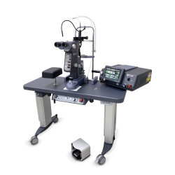 LIGHTMED YAG/SLT/532 combo system (YAG Green aiming) with MDT MD-3 table