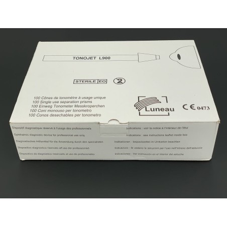 LUNEAU TONOJET L900 : Einweg-Tonometer-Messkörper (100x)