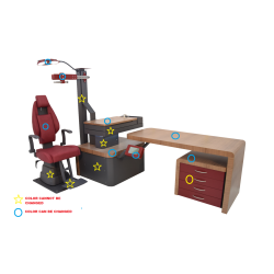 MECCANOTTICAMAZZA - XXL/H REFRACTION UNIT LEFT HANDED WITH ELEVATION TABLE
