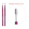 SURGICUT STERILE CRECENT STRAIGHT 2.6 mm (10x)