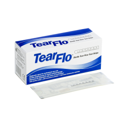 TearFlo™ Bandelettes stériles de flux lacrymal, test de Schrimer (100 pièces)