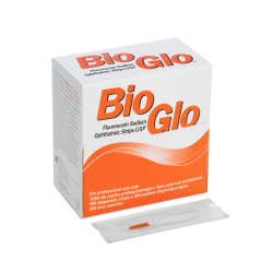 BioGlo™ Bandelettes ophtalmiques à la fluorescéine sodique (300 pièces)