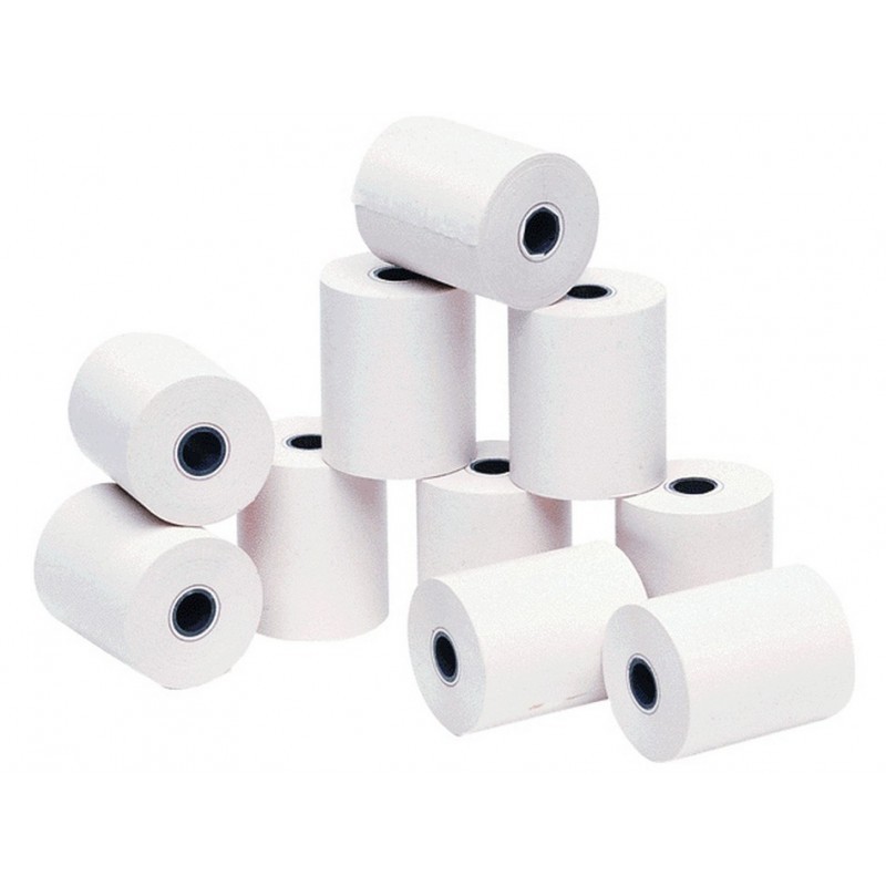 REXXAM OT-502 : 2 rouleaux de papier thermique (57x45x12 mm)